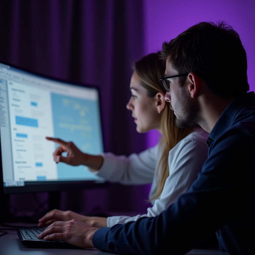 Session two participants practicing credit notes and invoice downloads on AFIP